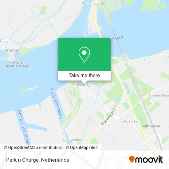 Park n Charge map