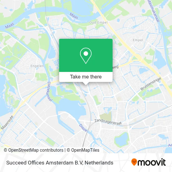 Succeed Offices Amsterdam B.V map