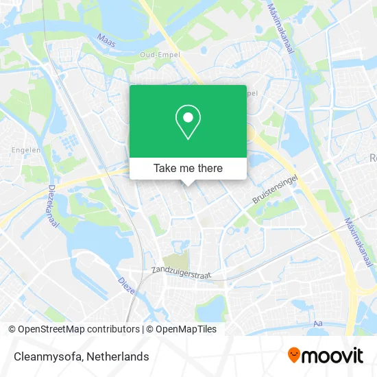 Cleanmysofa map