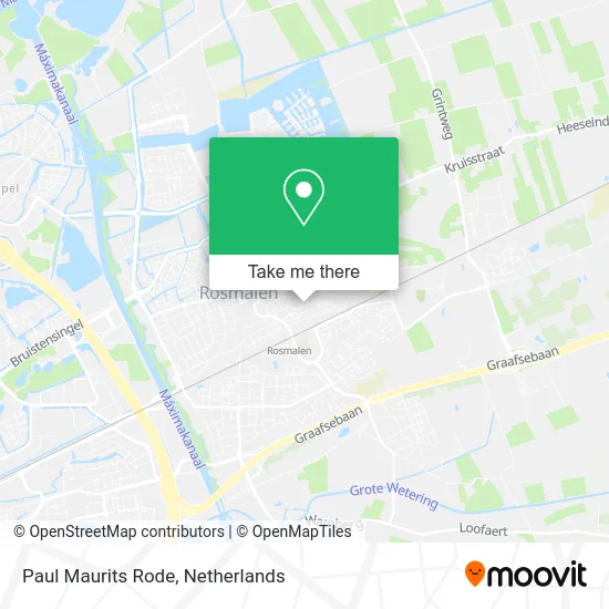 Paul Maurits Rode map