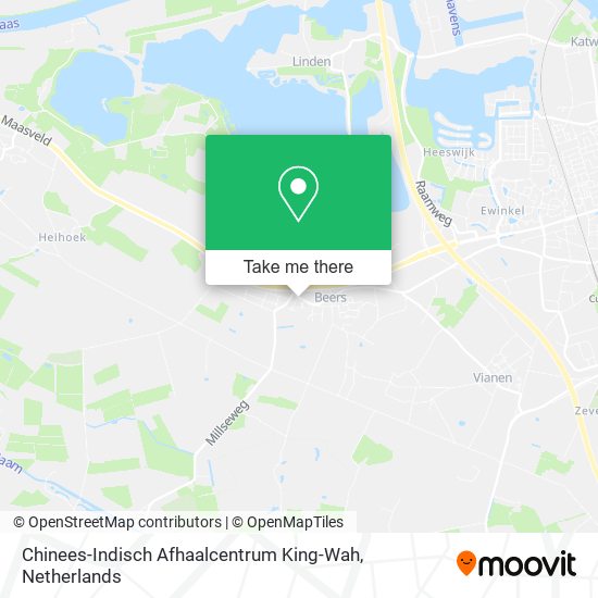 Chinees-Indisch Afhaalcentrum King-Wah map
