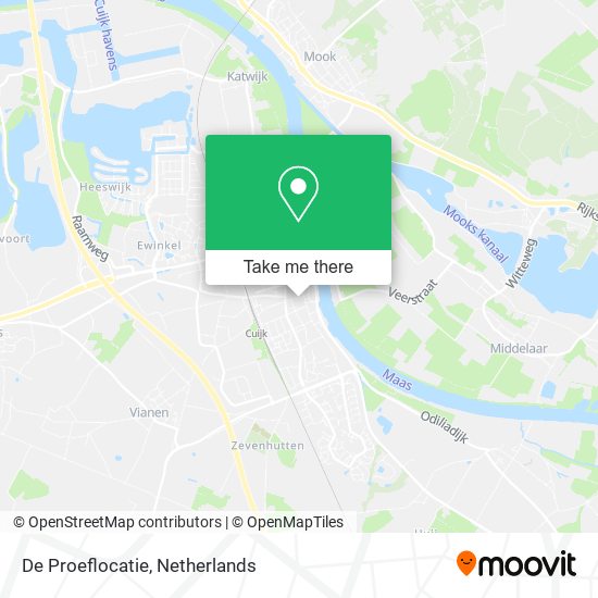 De Proeflocatie map