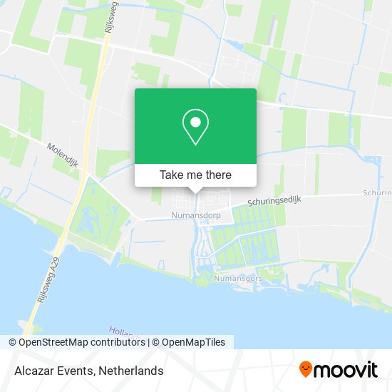 Alcazar Events map