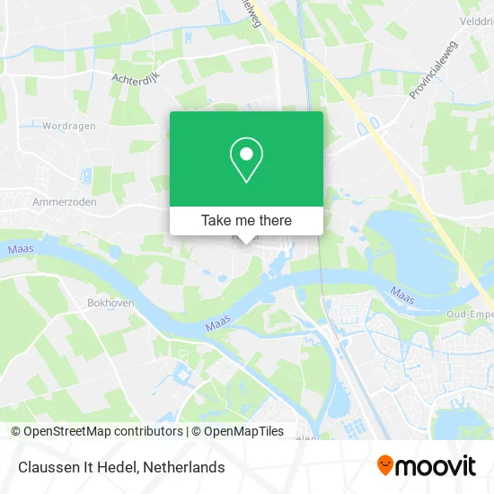 Claussen It Hedel map