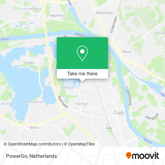 PowerGo map