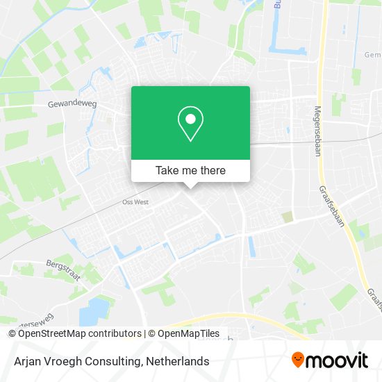 Arjan Vroegh Consulting map