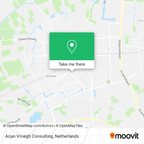 Arjan Vroegh Consulting map