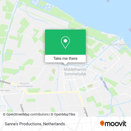 Sanne's Productions map