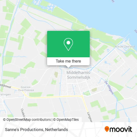 Sanne's Productions map