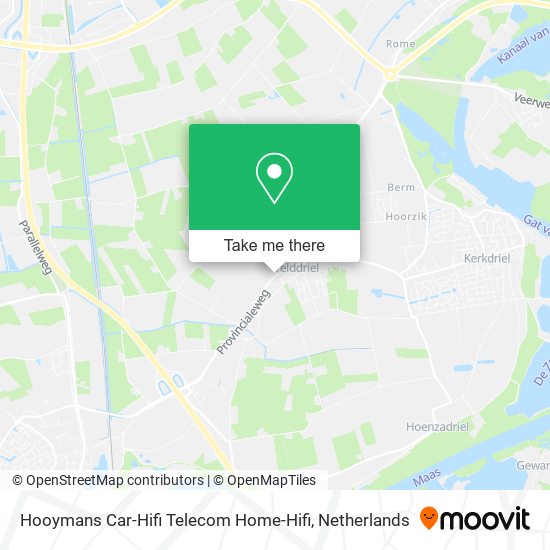 Hooymans Car-Hifi Telecom Home-Hifi Karte