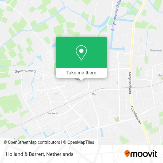 Holland & Barrett map