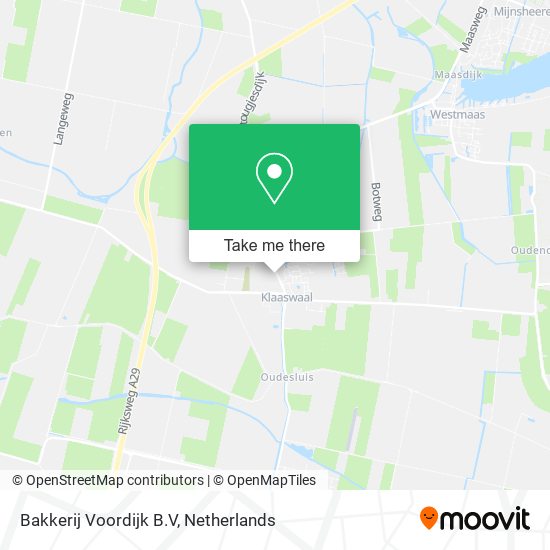 Bakkerij Voordijk B.V Karte