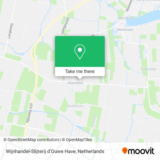 Wijnhandel-Slijterij d'Ouwe Have map