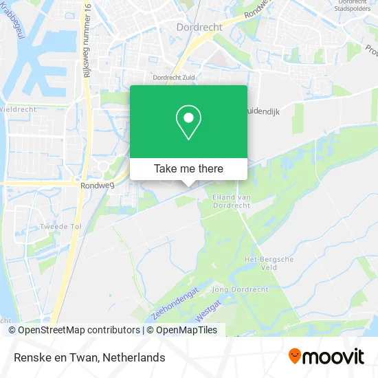 Renske en Twan map