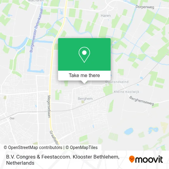 B.V. Congres & Feestaccom. Klooster Bethlehem map