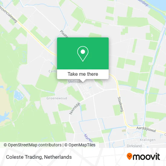 Coleste Trading map