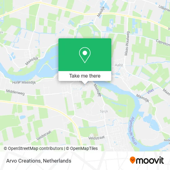 Arvo Creations map
