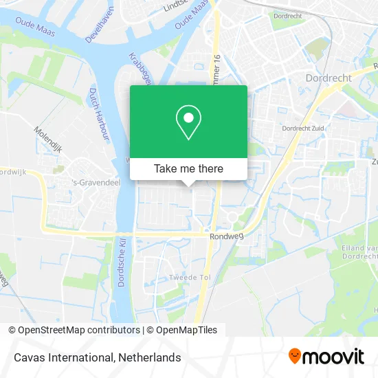 Cavas International map