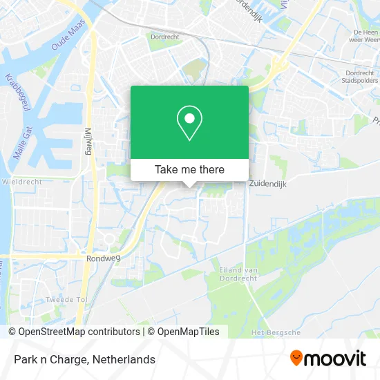 Park n Charge map