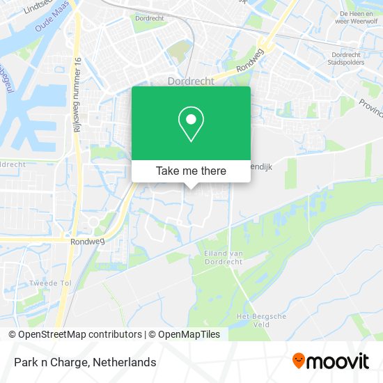 Park n Charge map