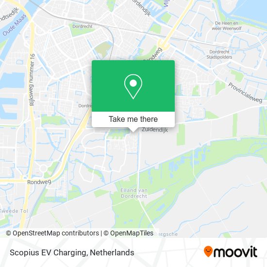 Scopius EV Charging map