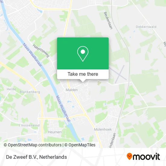 De Zweef B.V. map