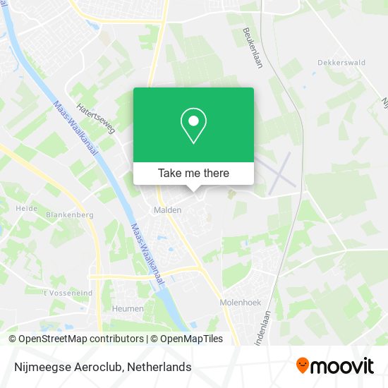 Nijmeegse Aeroclub Karte