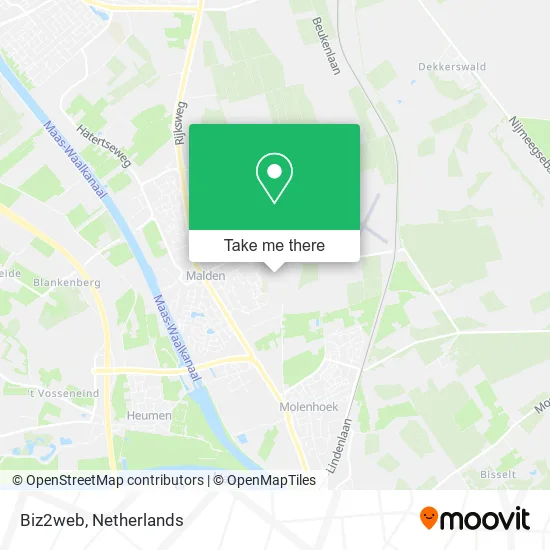 Biz2web Karte