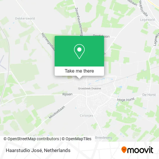 Haarstudio José map