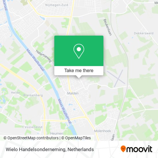 Wielo Handelsonderneming map