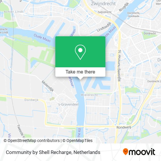 Community by Shell Recharge map