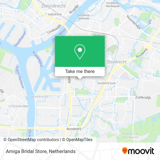 Amiga Bridal Store map
