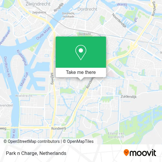 Park n Charge map