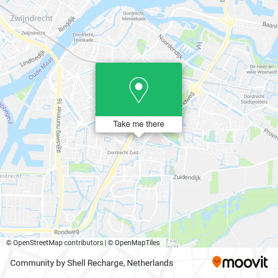 Community by Shell Recharge map