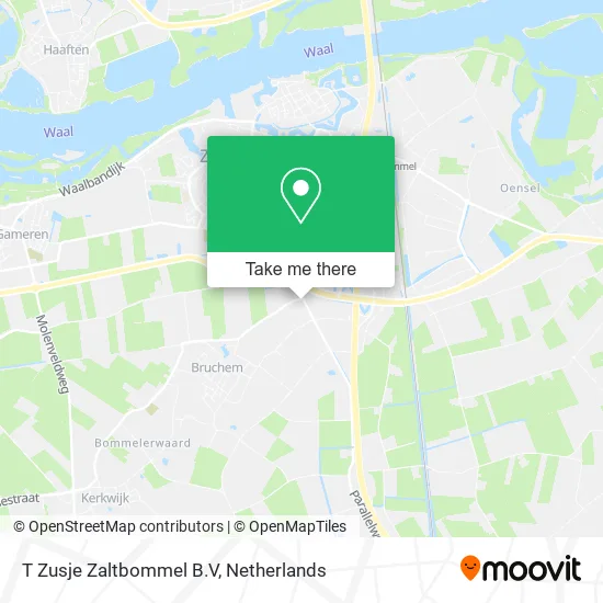 T Zusje Zaltbommel B.V map