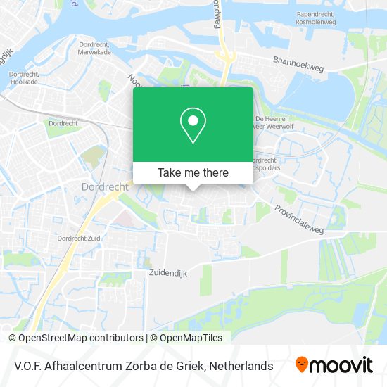 V.O.F. Afhaalcentrum Zorba de Griek map