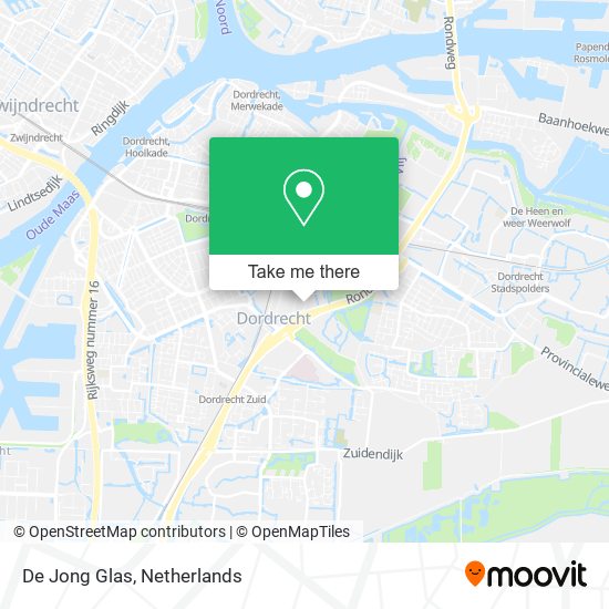 De Jong Glas map