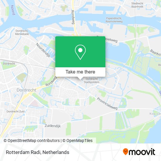 Rotterdam Radi map