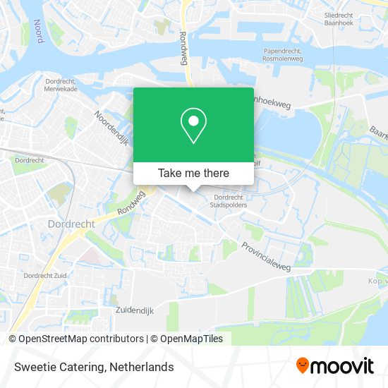 Sweetie Catering map