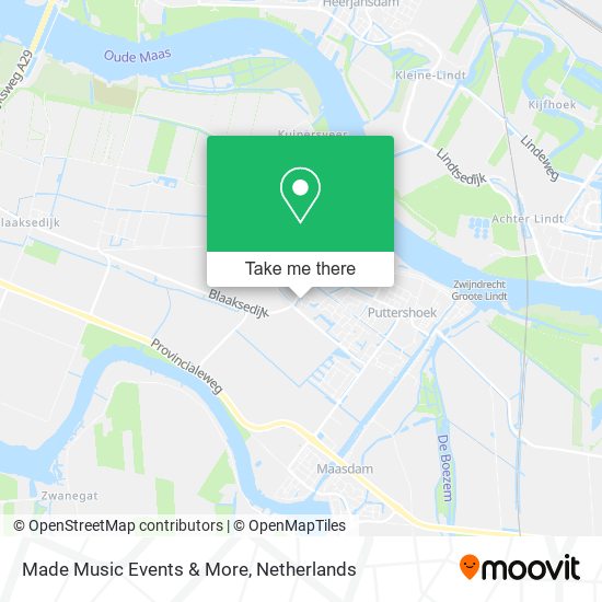 Made Music Events & More map