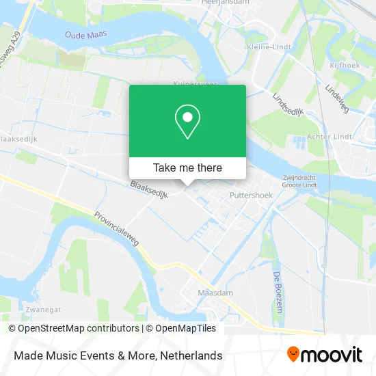 Made Music Events & More map