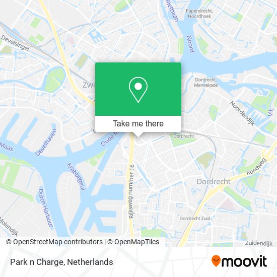 Park n Charge map