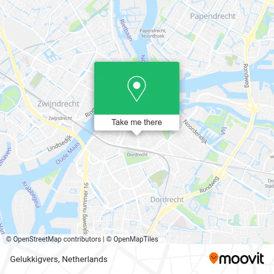 Gelukkigvers map