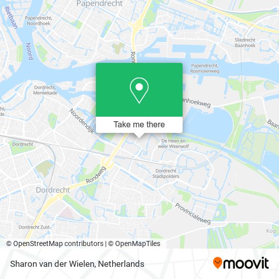 Sharon van der Wielen map