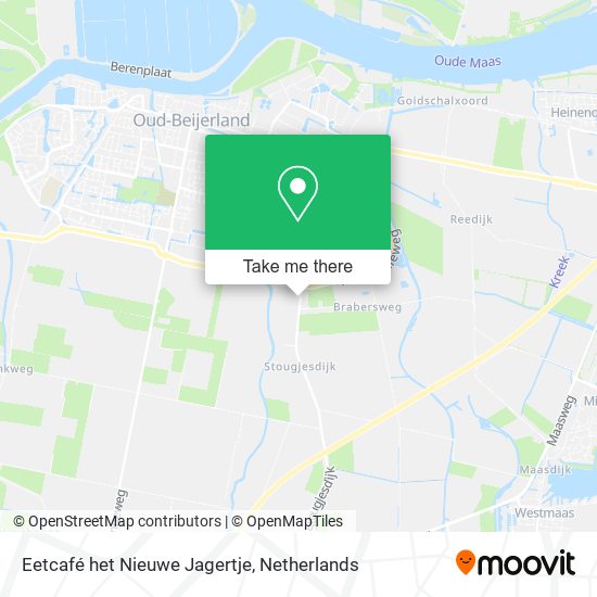 Eetcafé het Nieuwe Jagertje map