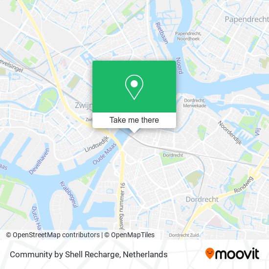 Community by Shell Recharge map