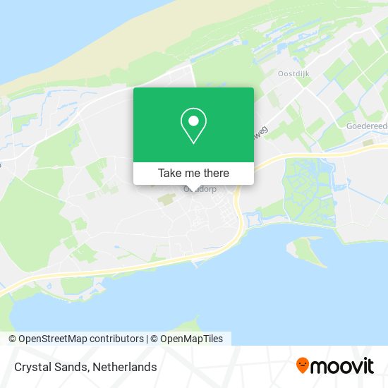 Crystal Sands map