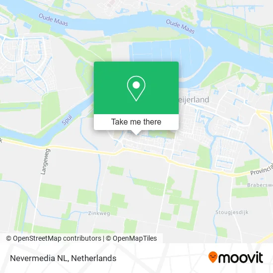 Nevermedia NL map