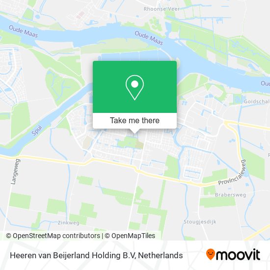 Heeren van Beijerland Holding B.V map