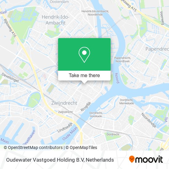 Oudewater Vastgoed Holding B.V map